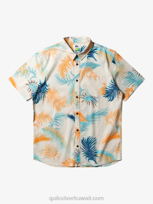 قميص بأكمام قصيرة خلل استوائي Quiksilver رجال 6800550 خلل استوائي البتولا