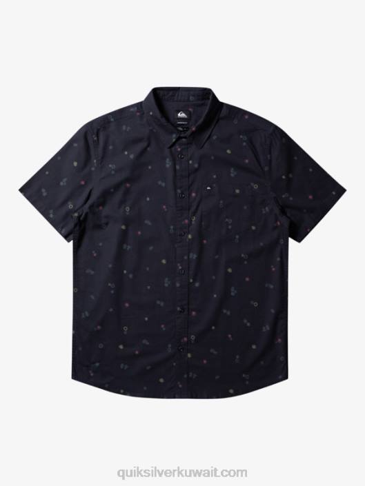 قميص بأكمام قصيرة الهذيان السلمي Quiksilver رجال 6800589 الهذيان السلمي المدرج SS