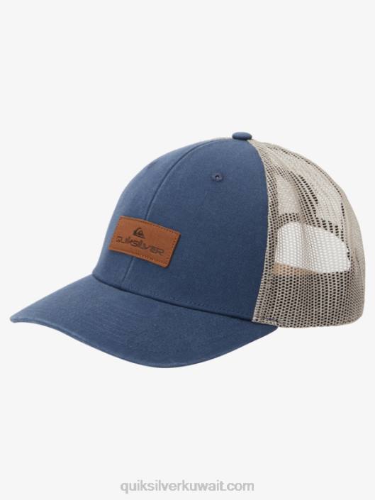 أسفل قبعة سائق الشاحنة Quiksilver رجال 6800661 منتصف الليل البحرية