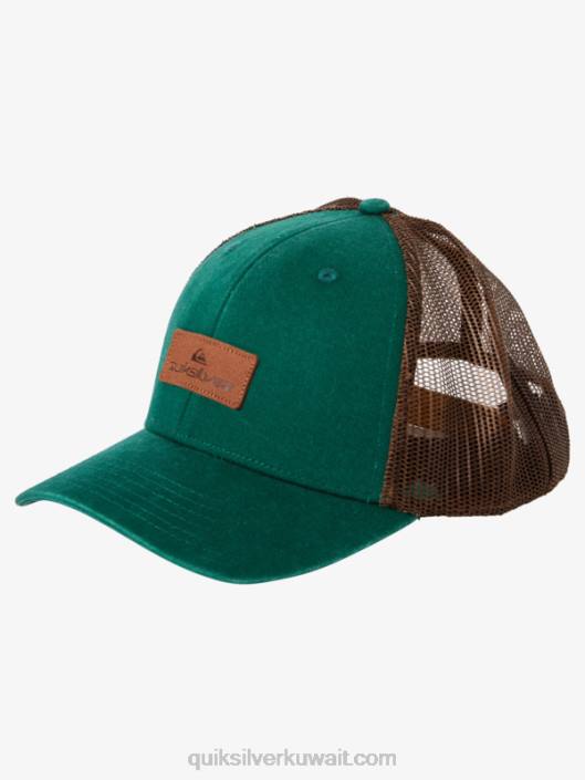 أسفل قبعة سائق الشاحنة Quiksilver رجال 6800663 أوراق الشجر