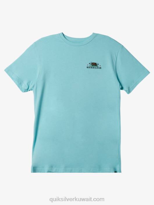 تيشيرت لواء كاليفورنيا المحلي Quiksilver رجال 6800724 الملاك الأزرق