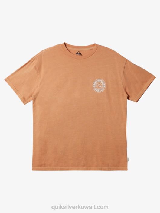 أيام غريبة تي شيرت Quiksilver رجال 6800753 تان النحاس