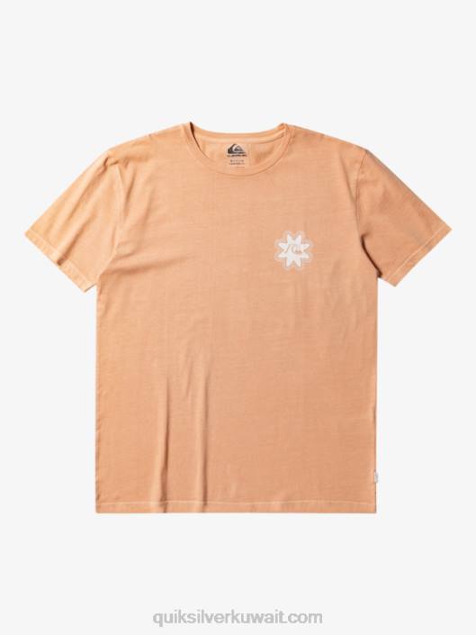 تي شيرت مخدر Quiksilver رجال 6800754 تان النحاس