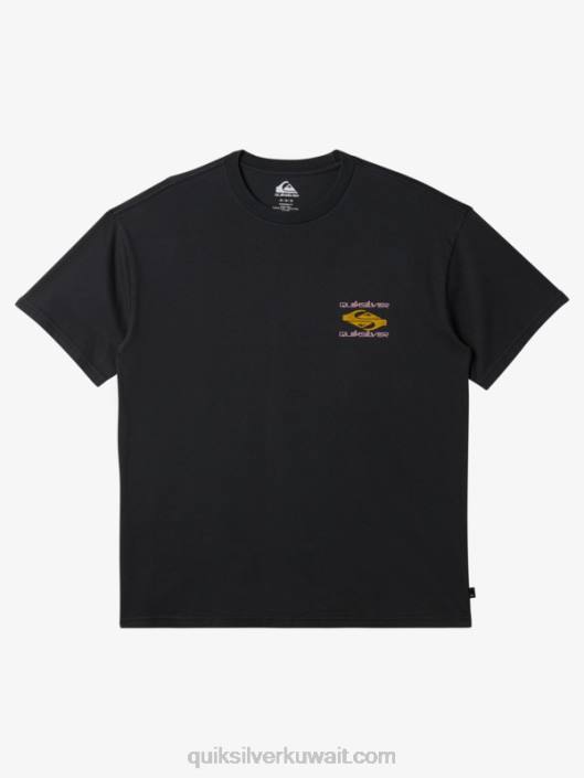 تي شيرت رحلة الطاقة Quiksilver رجال 6800759 أسود