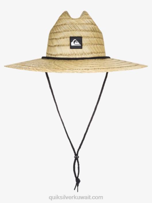 قبعة منقذ من القش Quiksilver رجال 6800803 طبيعي