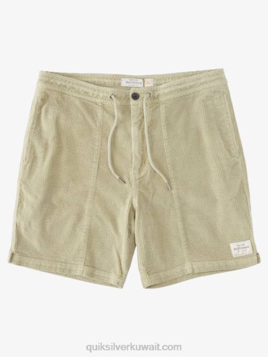 شورت ووترمان كوردي سروال قصير Quiksilver رجال 6800876 شاي