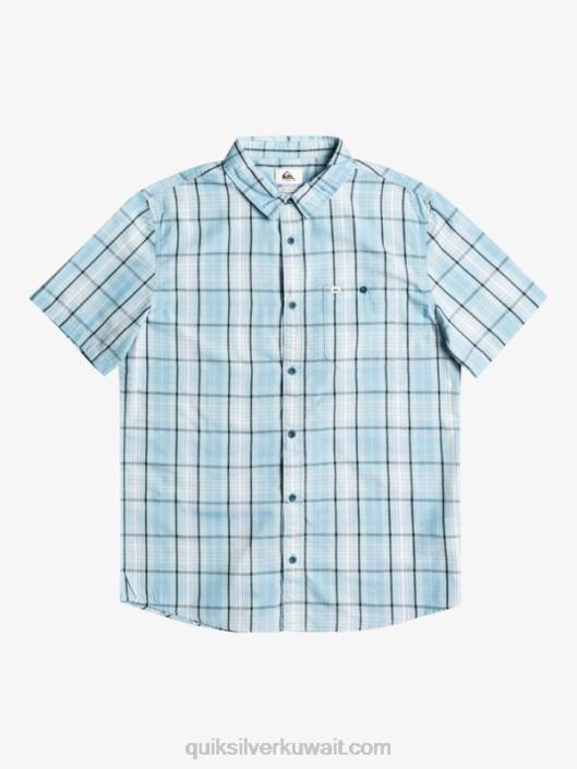 قميص سوينتون الجديد بأكمام قصيرة Quiksilver رجال 6800916 السماء الزرقاء سوينتون