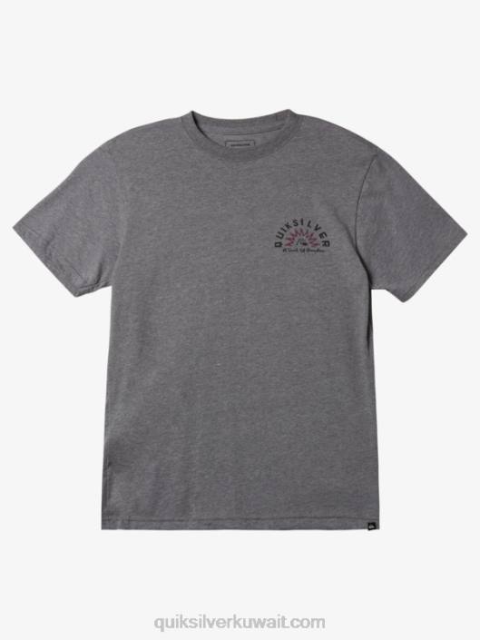 حكايات المياه وزارة الدفاع تي شيرت Quiksilver رجال 6800969 هيذر رمادي متوسط