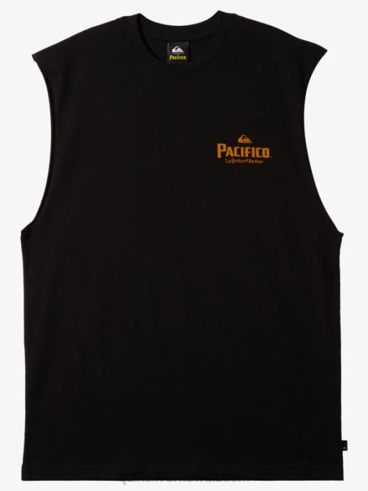 دبابة مطلق النار على التوالي Quiksilver x Pacifico رجال 68004 أسود