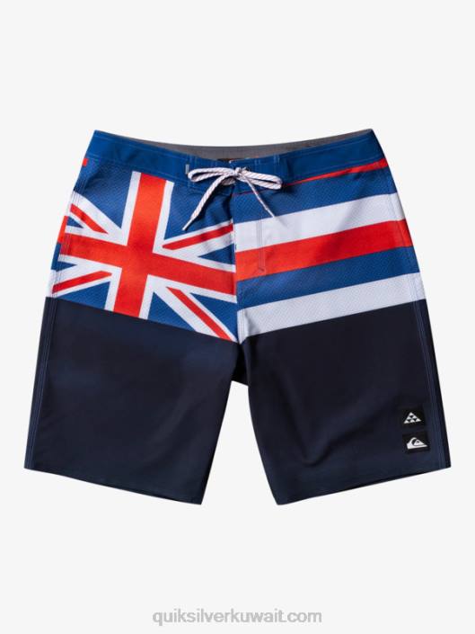 Surfsilk هاواي برايد 20 شورت Quiksilver رجال 6800182 بليزر كحلي
