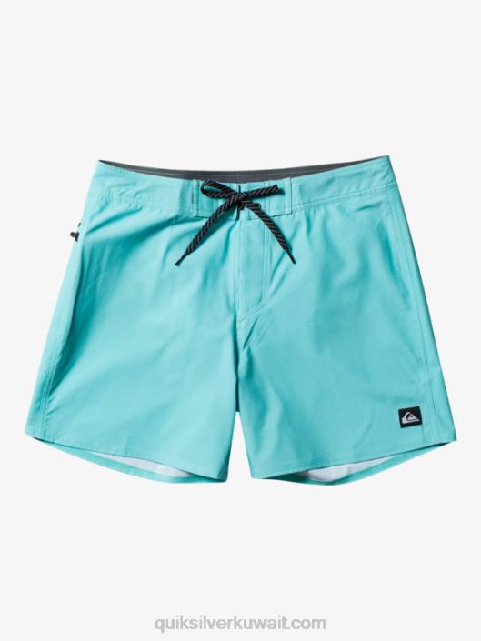 Surfsilk kaimana 16 شورت بورد Quiksilver رجال 6800341 النهر الأزرق
