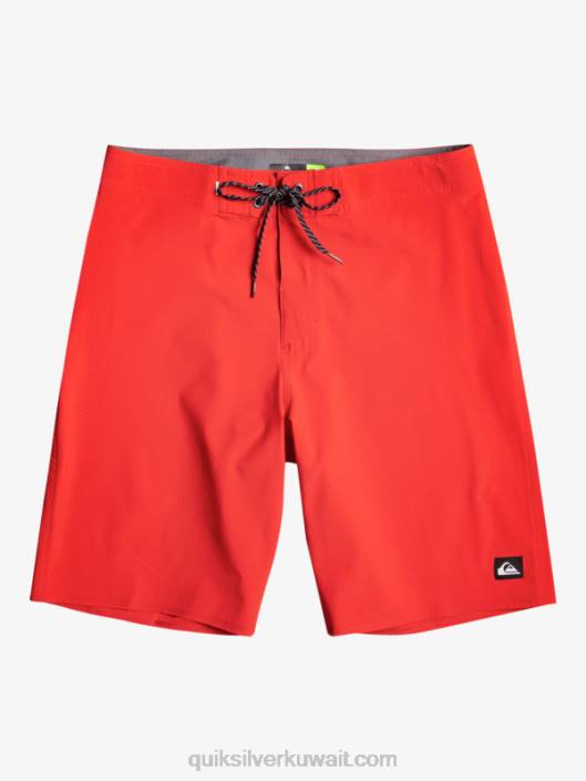 Surfsilk kaimana 20 شورت للأداء Quiksilver رجال 680077 أحمر شديد الخطورة