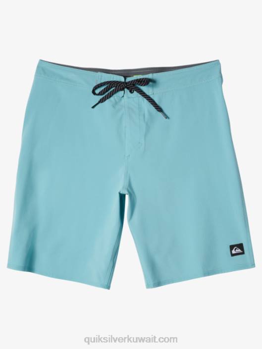 Surfsilk kaimana 20 شورت للأداء Quiksilver رجال 680079 النقش الأزرق
