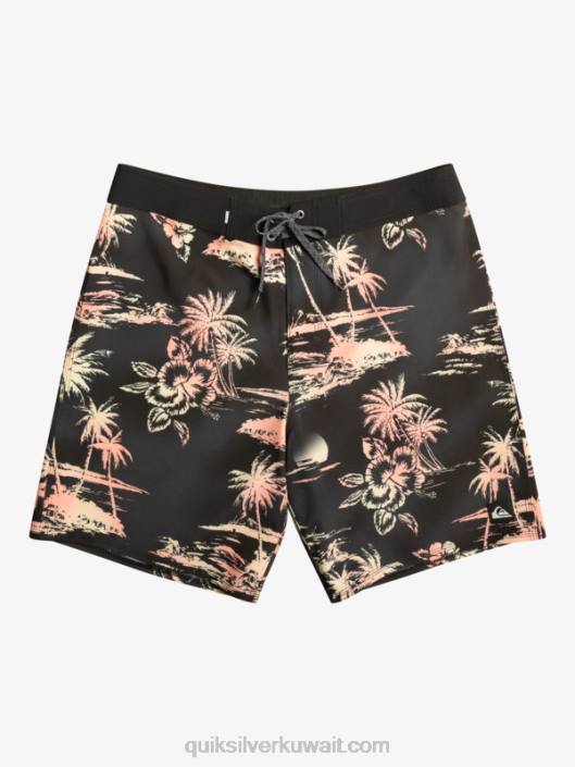 Surfsilk qs 69 18 شورت بورد Quiksilver رجال 6800243 أسود