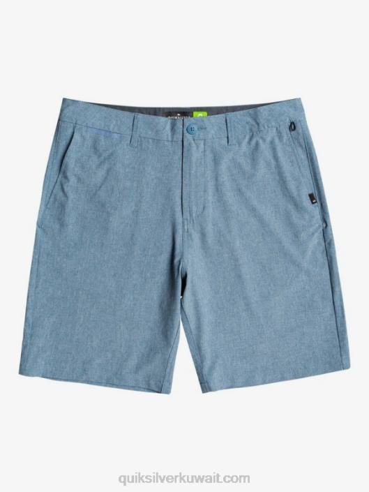 Union Heather Amphibian 20 شورت هجين Quiksilver رجال 68001586 النقباء الأزرق
