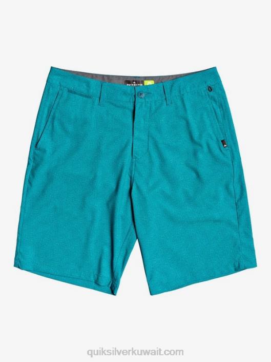 Union Heather Amphibian 20 شورت هجين Quiksilver رجال 68001588 المرجان الأزرق