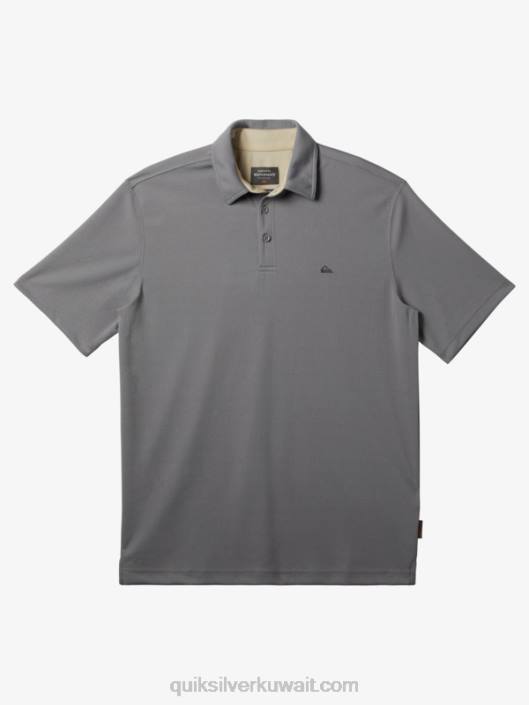 قميص بولو Waterman Water بأكمام قصيرة Quiksilver رجال 680097 جلد القرش