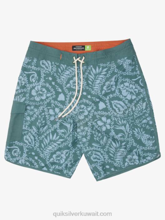 وصول Waterman وصول lei 20 أسقلوب بوردشورت Quiksilver رجال 68001418 وصول الدخان الصنوبر لي