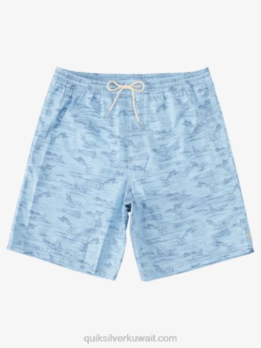 رقصة Waterman marlin 17 وابل Quiksilver رجال 6800991 الغسق الأزرق مارلين في