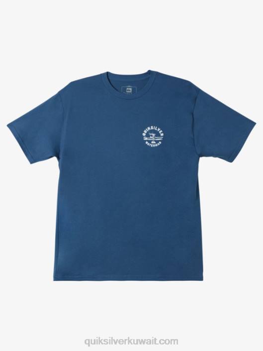 تي شيرت Waterman qs outboarder Quiksilver رجال 68001482 الراية الزرقاء