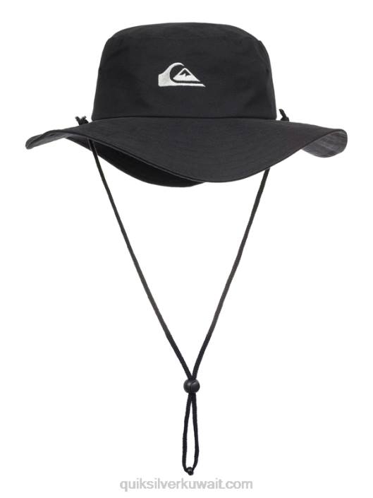 قبعة bushmaster safari boonie Quiksilver رجال 68001520 أسود