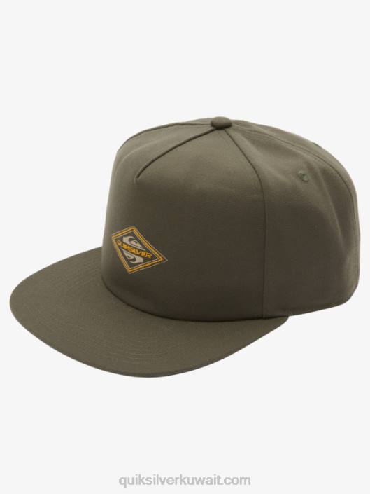 قبعة fiver snapback Quiksilver رجال 68001253 خلنج الزعتر
