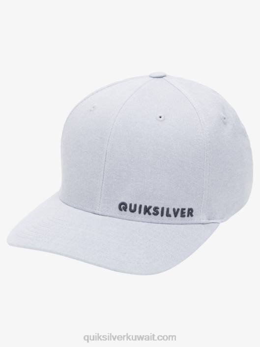 قبعة flexfit sidestay Quiksilver رجال 68001653 هيذر غراي