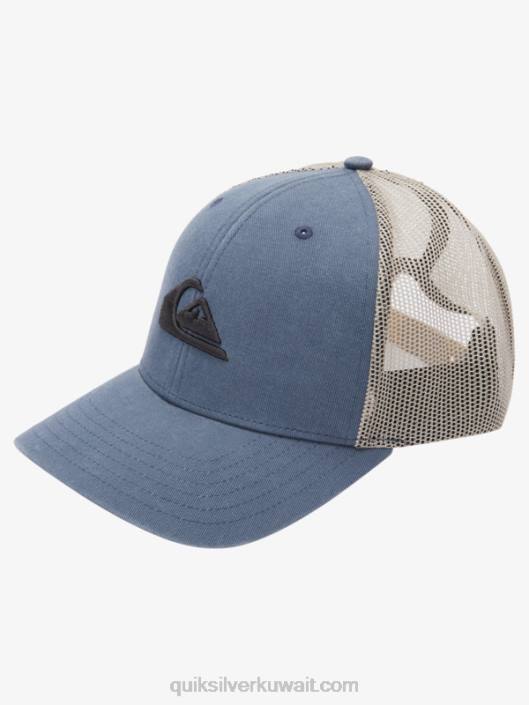 قبعة سائق الشاحنة grounder Quiksilver رجال 6800602 لائحة مظلمة