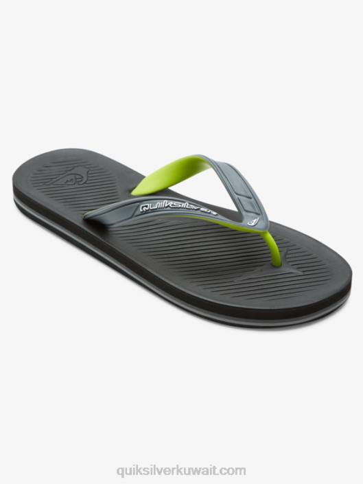 شبشب haleiwa الأساسية Quiksilver رجال 6800953 رمادي 1