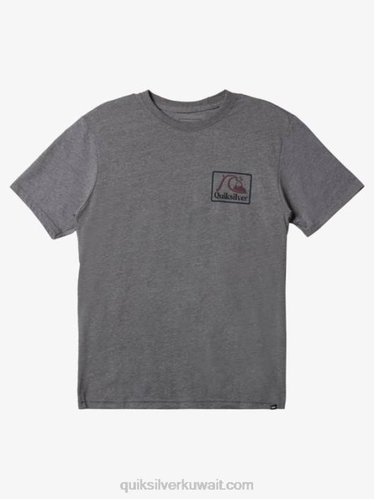 تي شيرت mod biz Quiksilver رجال 68001191 هيذر رمادي متوسط