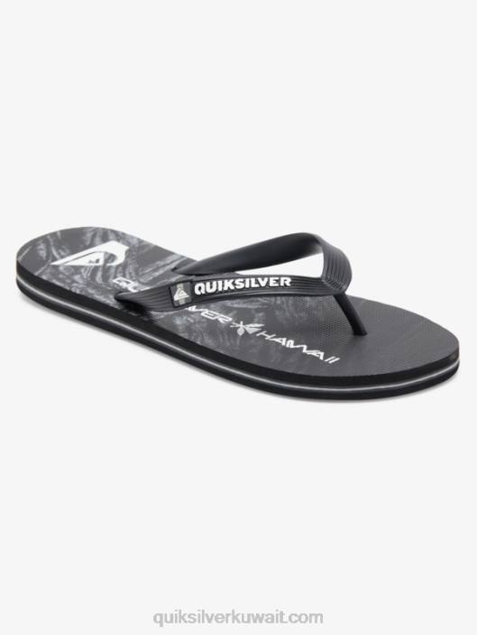 شبشب molokai محلي Quiksilver رجال 68001860 أسود