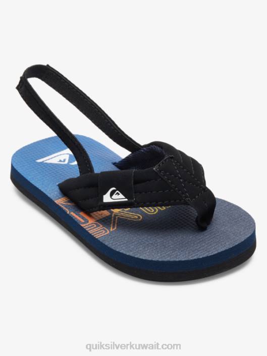 الصنادل molokai الاستلقاء Quiksilver أولاد 68002035 أزرق 3