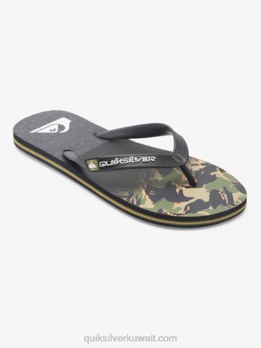 شبشب لوحة molokai Quiksilver رجال 6800570 أخضر 1