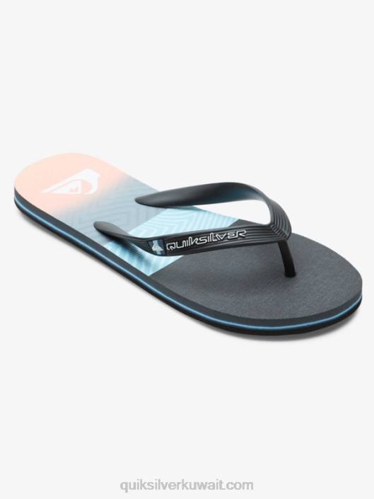 شبشب لوحة molokai Quiksilver رجال 6800571 أزرق / برتقالي