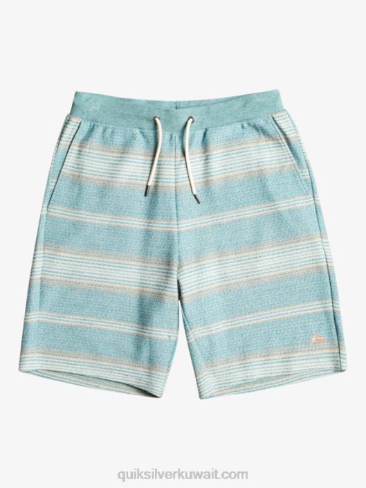 شورت عرق otway رائع Quiksilver رجال 6800331 بريتاني الشريط الأزرق otway