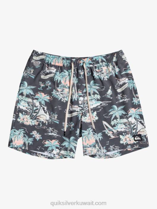 فندق paradiso 17 وابل Quiksilver رجال 68001765 فندق باراديسو - أسود