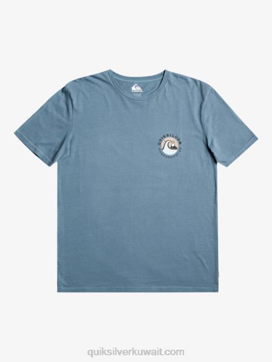 qs فقاعة ختم تي شيرت Quiksilver رجال 68001158 بحر بيرينغ