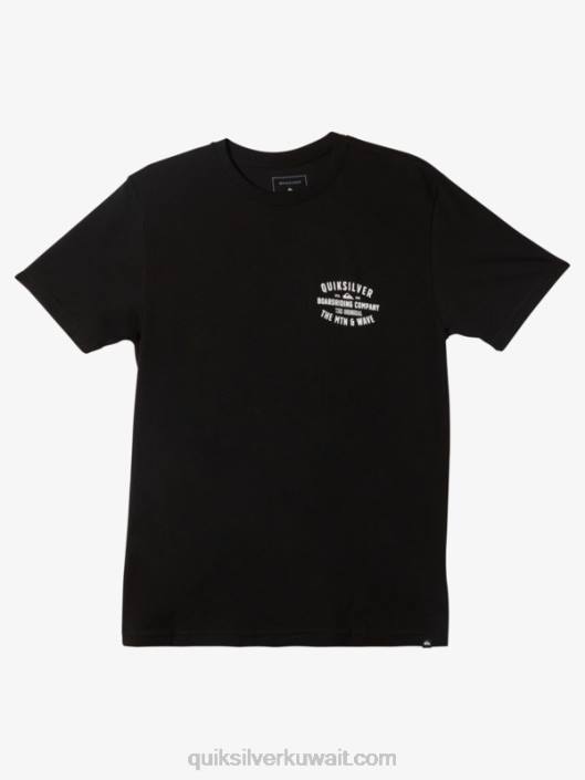 تي شيرت qs تصفح القفل Quiksilver رجال 6800960 أسود