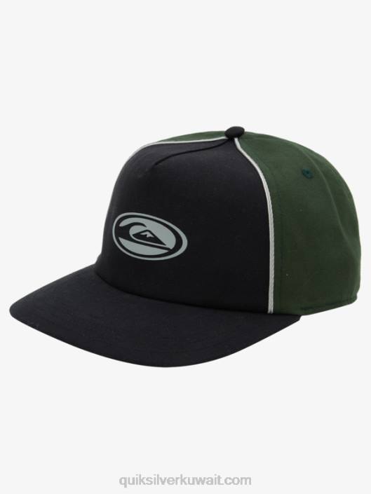 قبعة الشاشة snapback Quiksilver رجال 68001201 أوراق الشجر