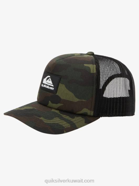 قبعة snapback القاهر Quiksilver رجال 6800487 تمويه الغابة