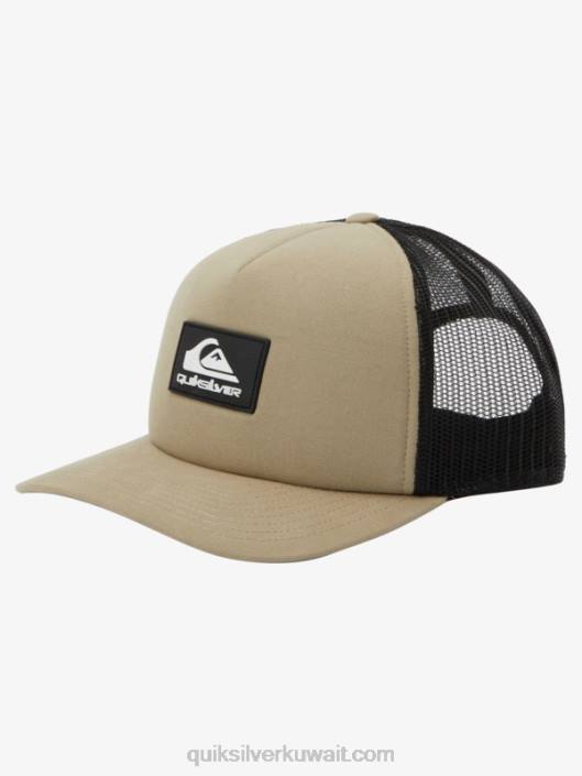 قبعة snapback القاهر Quiksilver رجال 6800488 زيتون رمادي
