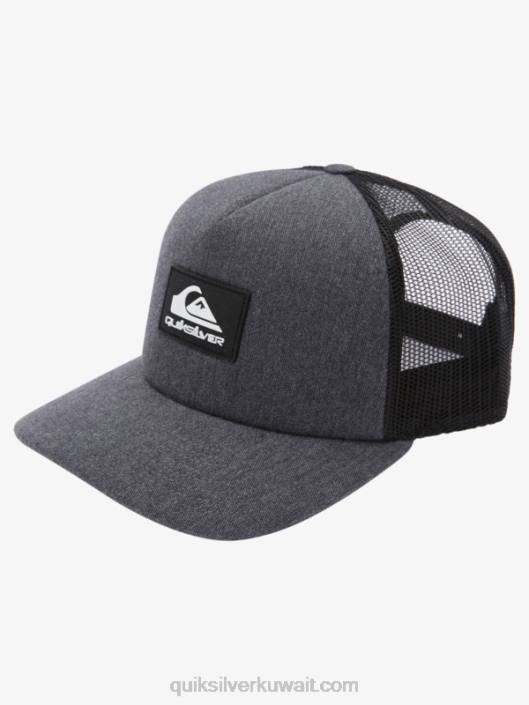 قبعة snapback القاهر Quiksilver رجال 6800489 هيذر الفحم