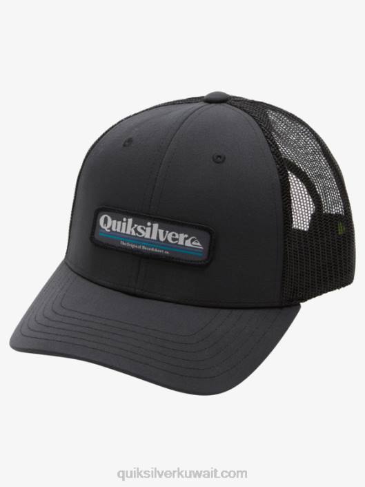 قبعة سائق الشاحنة stern catch Quiksilver رجال 6800965 أسود