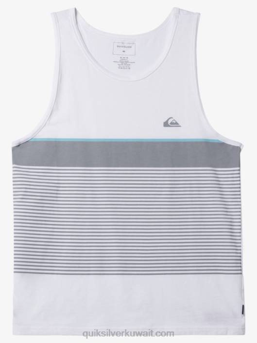 خزان شريط tijuana Quiksilver رجال 6800456 أبيض