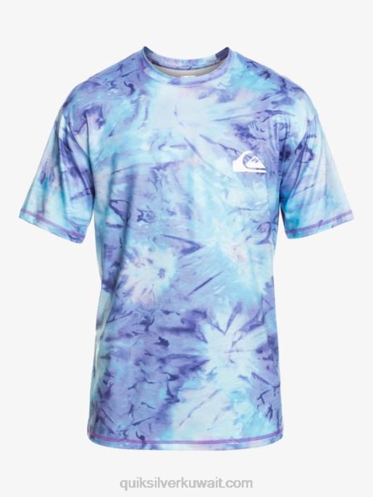 ديجيتال سيشن upf 50 تي شيرت تصفح بأكمام قصيرة Quiksilver رجال 68001085 السماء الزرقاء