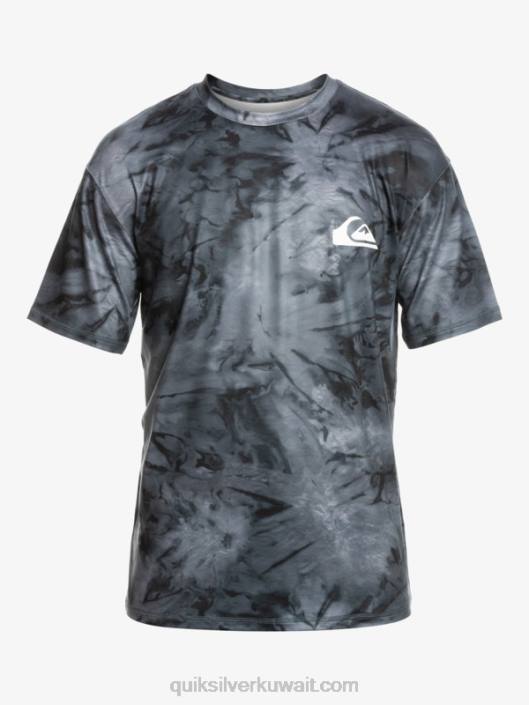 ديجيتال سيشن upf 50 تي شيرت تصفح بأكمام قصيرة Quiksilver رجال 68001086 أسود