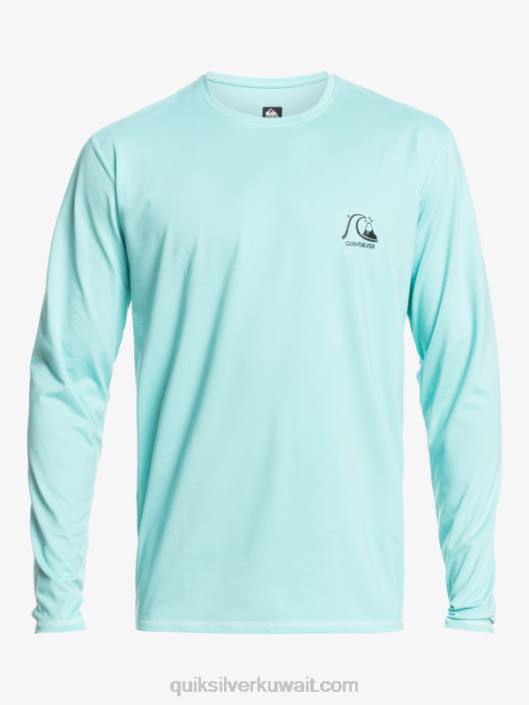 تراث هيذر كم طويل upf 50 تصفح المحملة Quiksilver رجال 68001468 ملاك الخلنج الأزرق