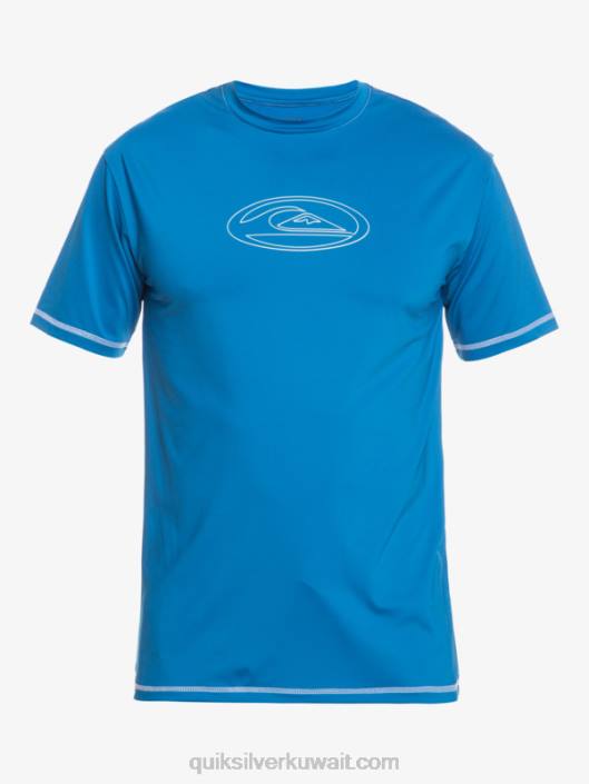 تي شيرت ساتورن سيرف بأكمام قصيرة upf 50 Quiksilver رجال 6800588 البحر التركي