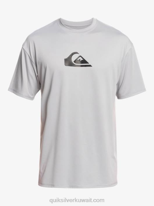 الصلبة خط قصير الأكمام upf 50 تصفح المحملة Quiksilver رجال 6800890 البرد