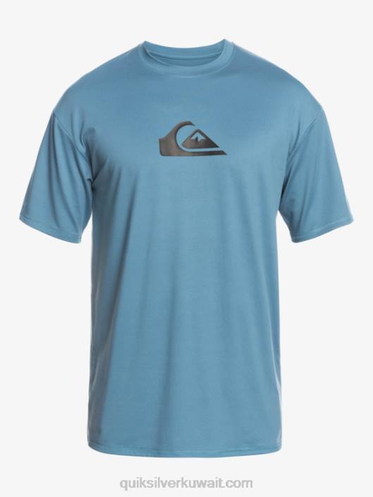 الصلبة خط قصير الأكمام upf 50 تصفح المحملة Quiksilver رجال 6800891 بروفينسيال